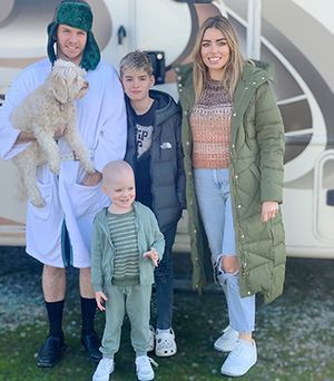 Amanda and her family; Photo Courtesy Amanda Hayhurst