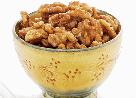 Spicy Maple Walnuts