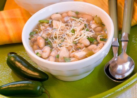 Warmhearted White Bean Chili