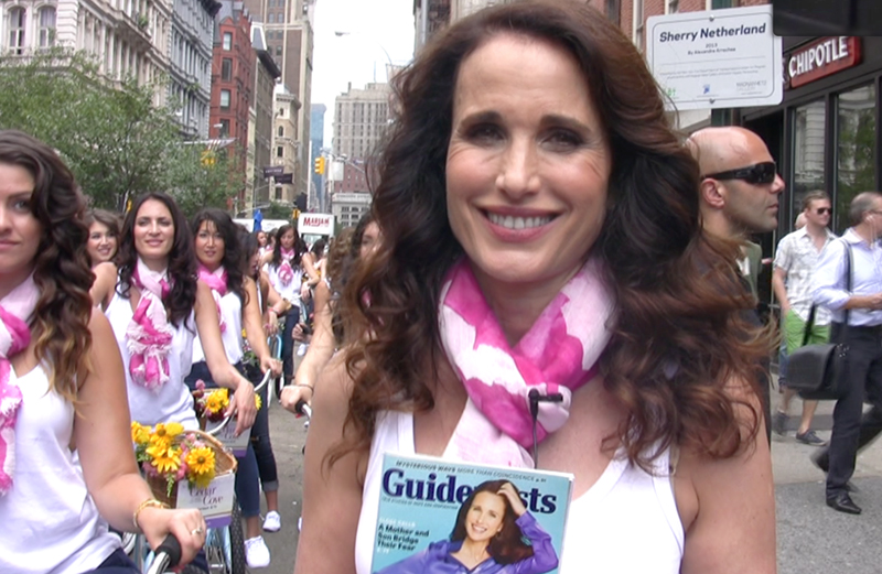 Andie MacDowell on “Debbie Macomber’s Cedar Cove”