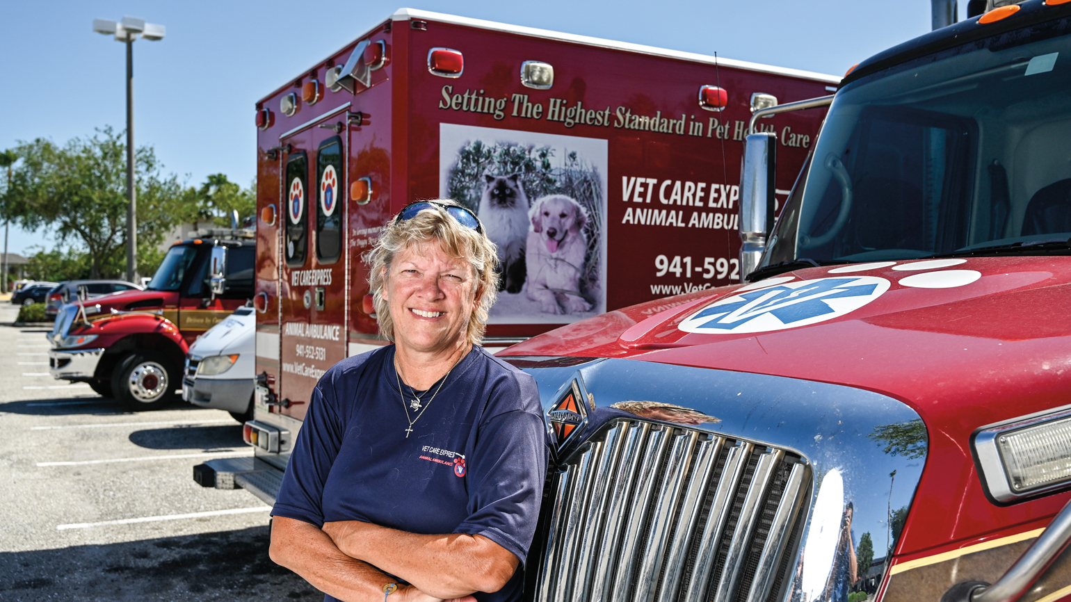 Her Animal Ambulance Has Helped More Than 12,000 Pets