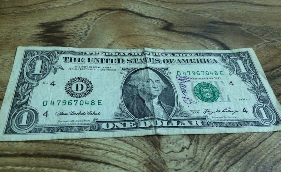A Dollar-Bill Miracle