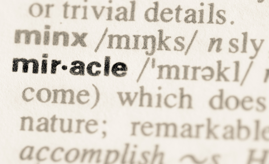 How Do You Define a Miracle?