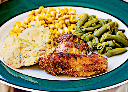 My Mom’s Oven “Fried” Chicken