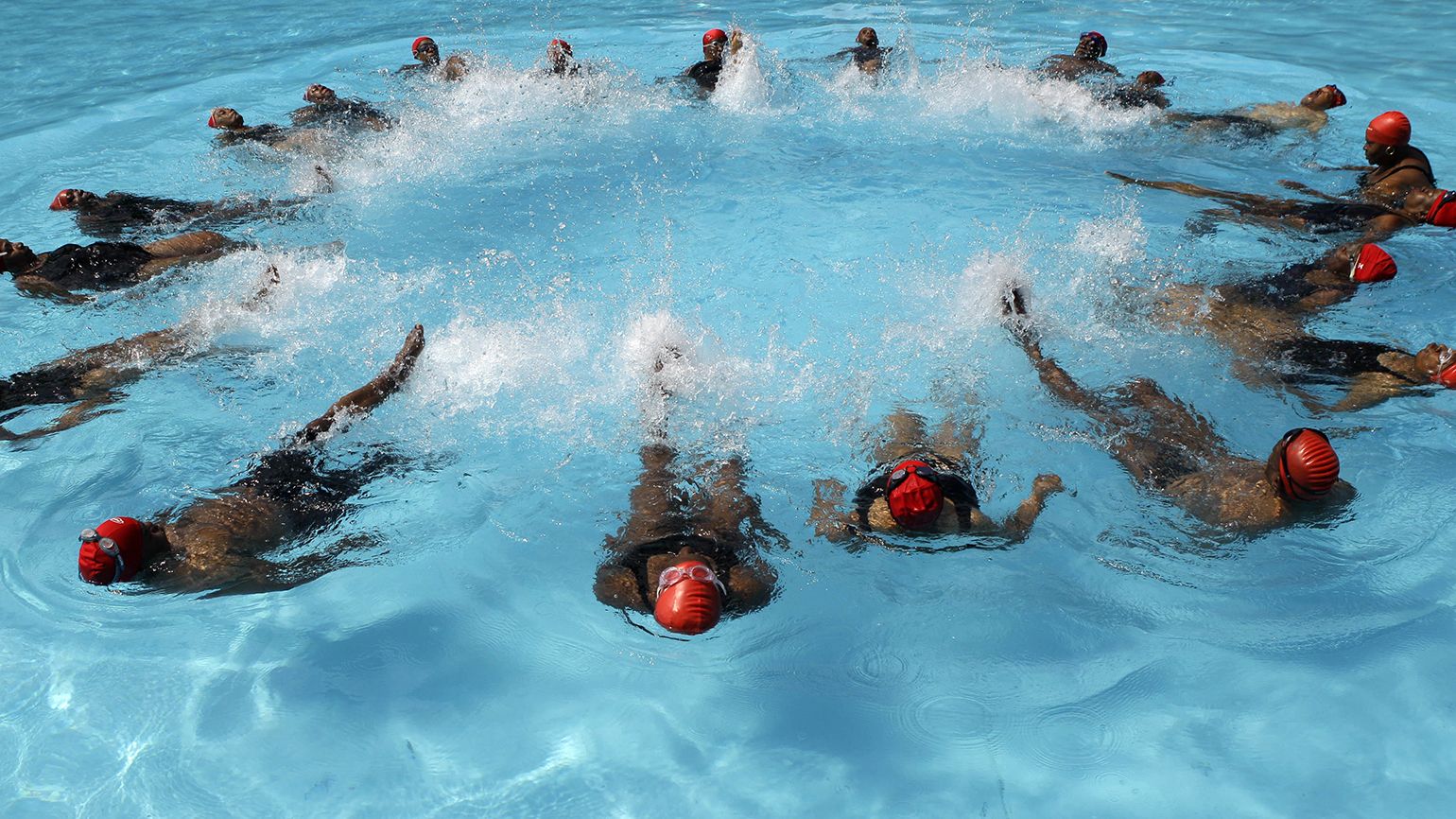 This Senior Synchronized Swim Team Finds Healing in the Water