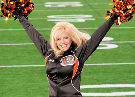 Faith, Family, Football for NFL’s Oldest Cheerleader
