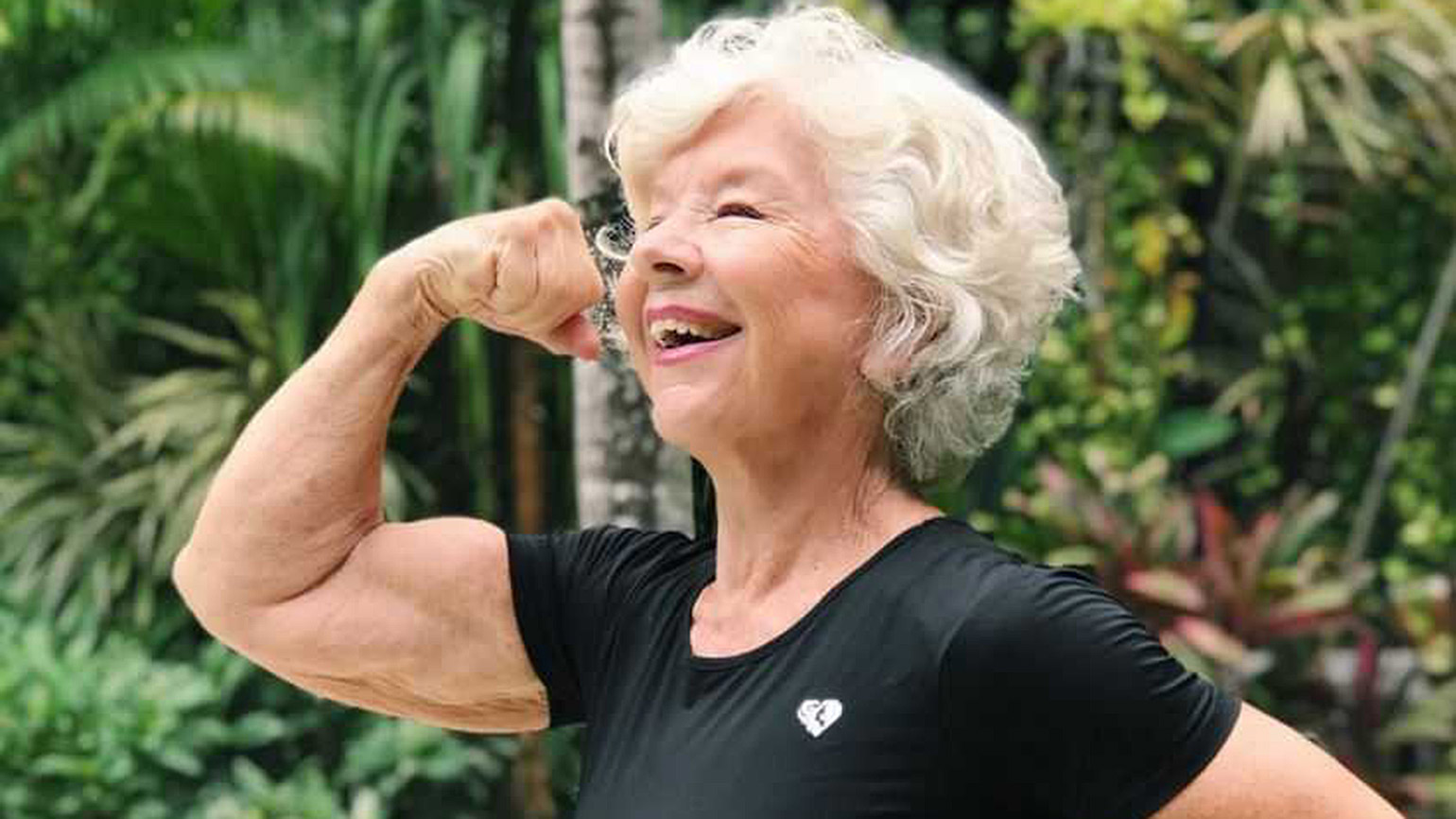 This 75-Year-Old Fitness Influencer Has the Secret to Aging Well