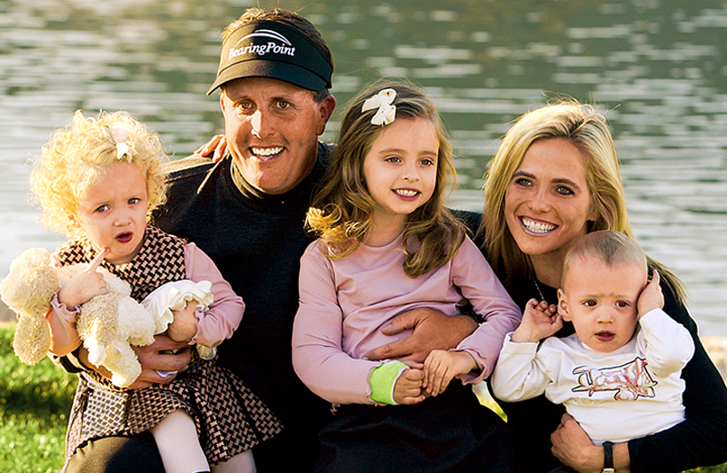 For Phil Mickelson, Family Comes First
