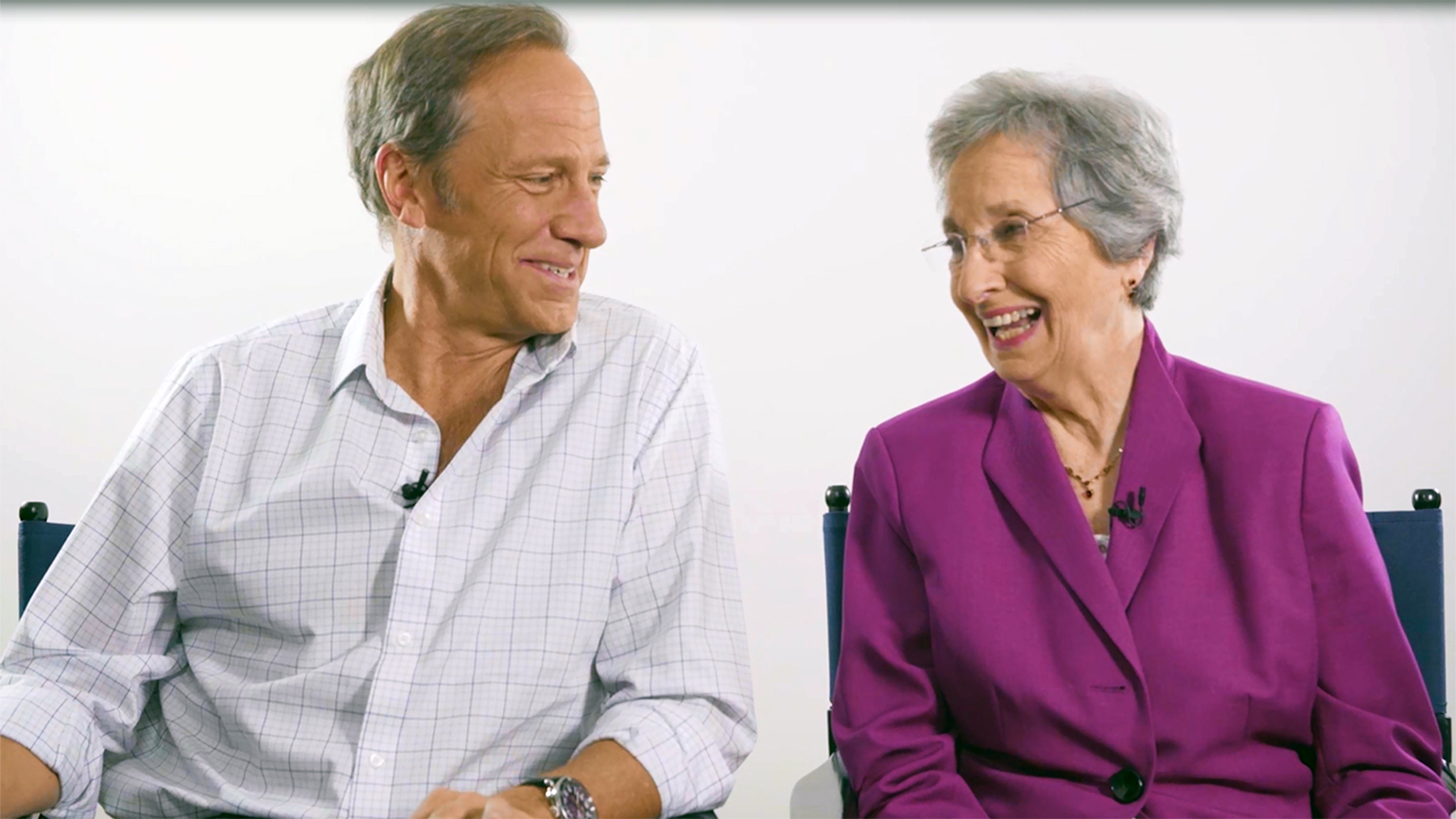 TV’s Mike Rowe and His Mother, Peggy, on Her New Memoir