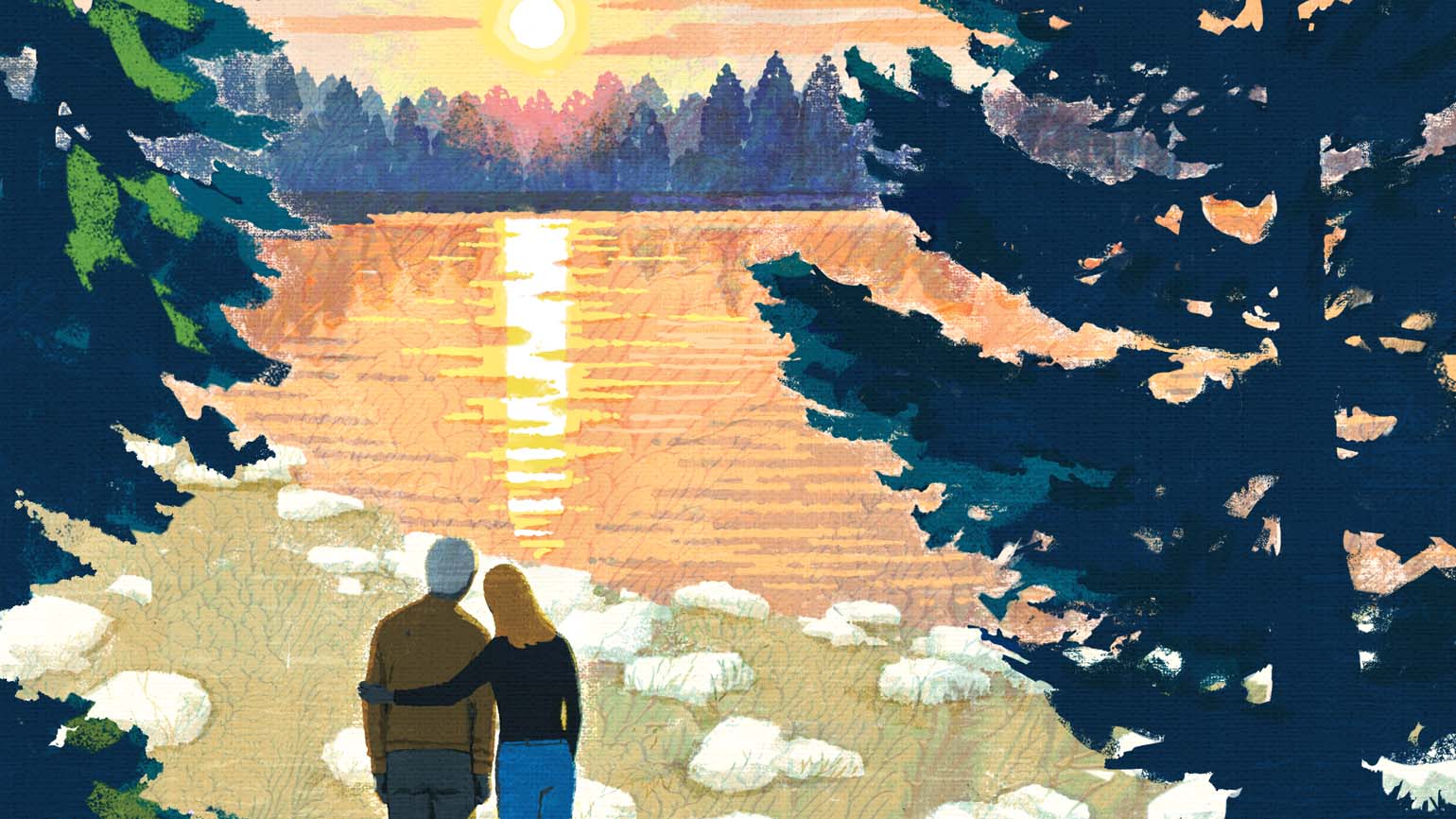 Her Father Experienced the Heavenly Wonder of Nature