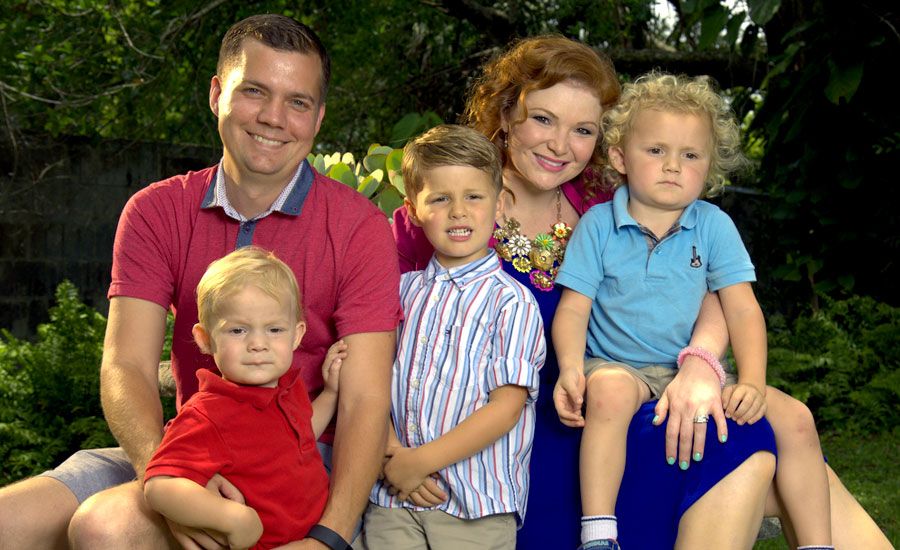 Adoptee Now Fosters Love in Her Own Family