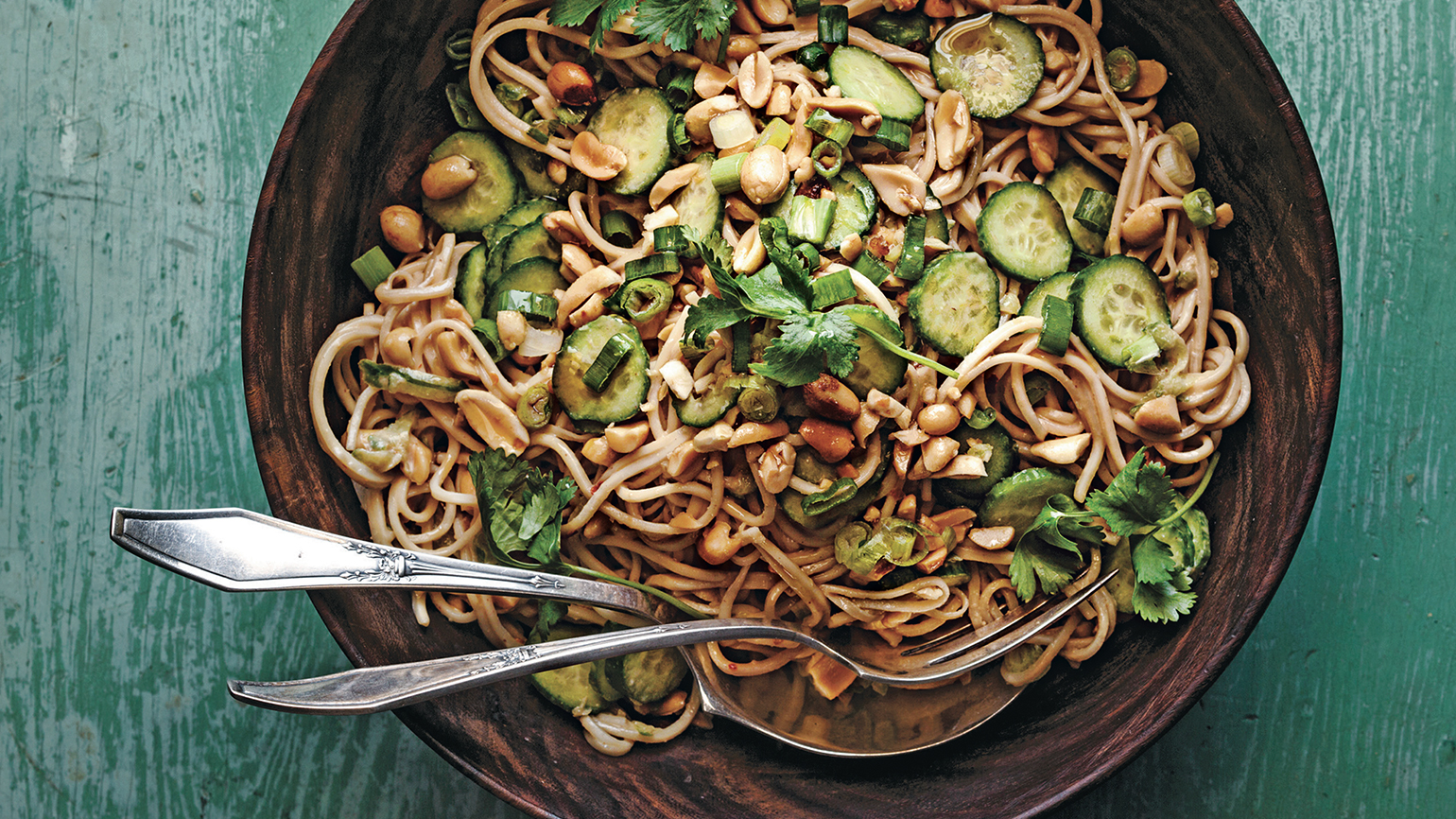 Cold Sesame Noodles With Cucumber