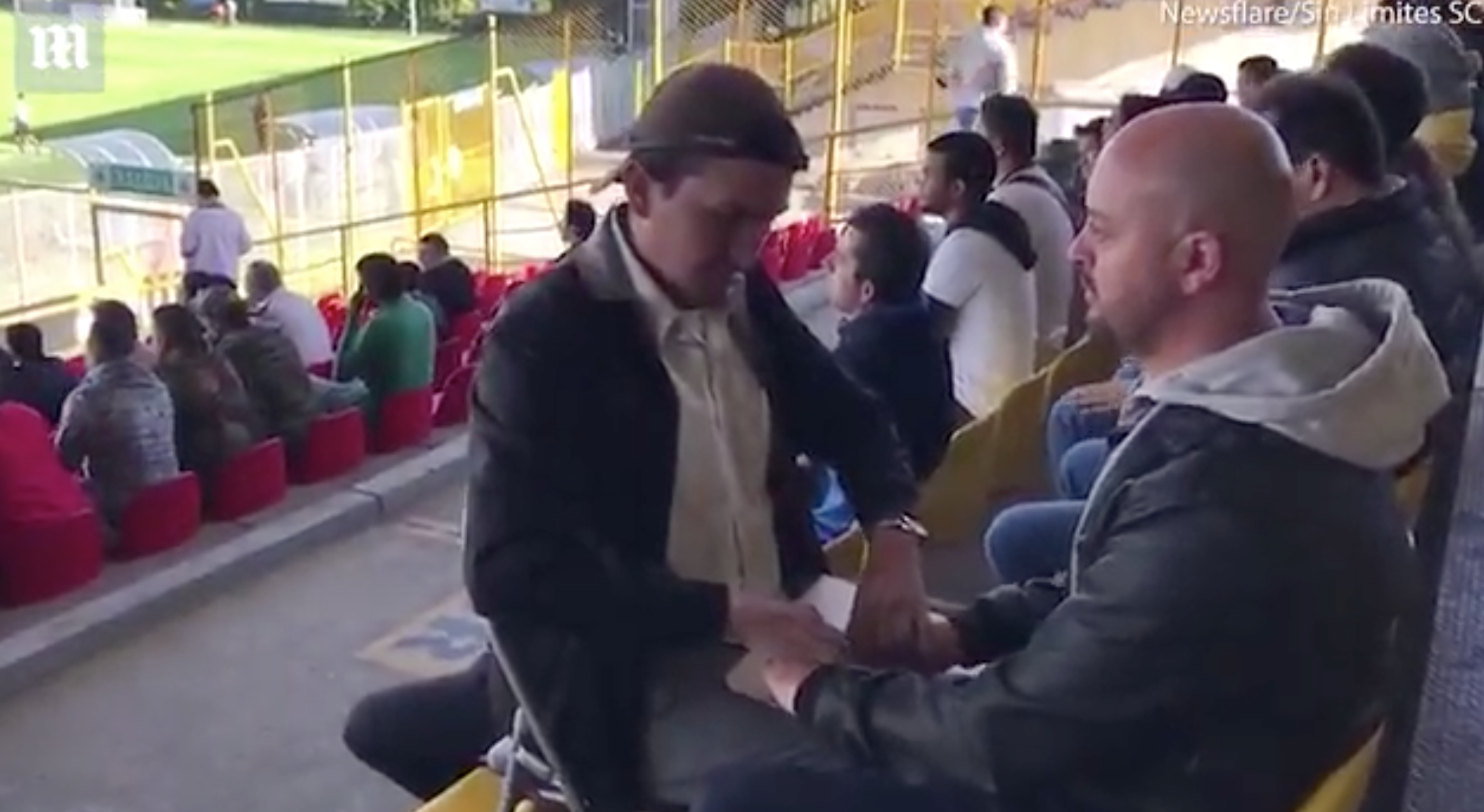 This Blind and Deaf Soccer Fan Experiences the World Cup with a Friend’s Help